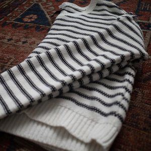 Striped Cropped Sweater
